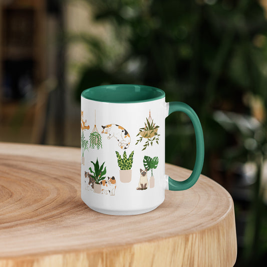Cats and House Plants Mug