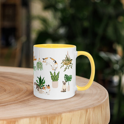 Cats and House Plants Mug