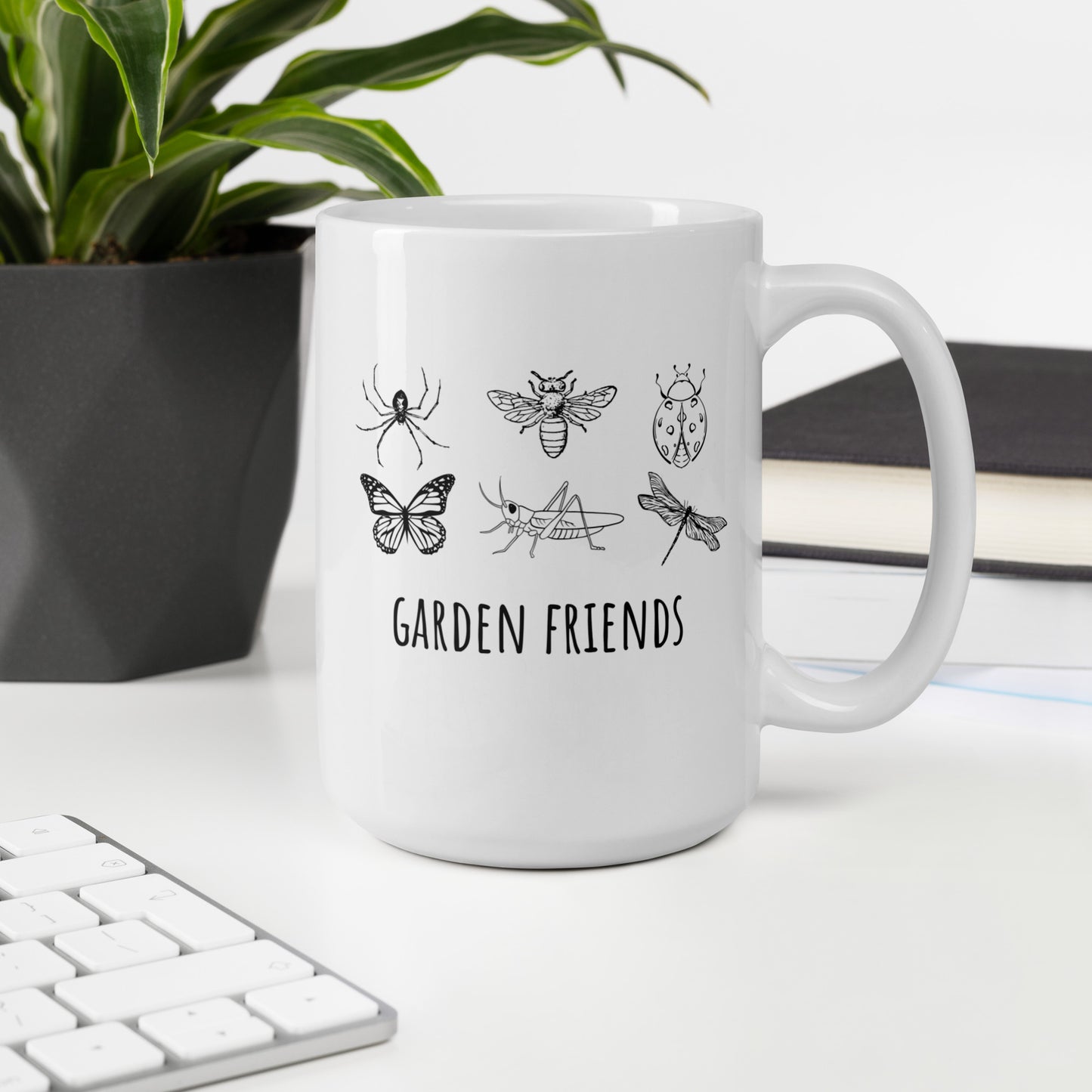 Garden Friends mug