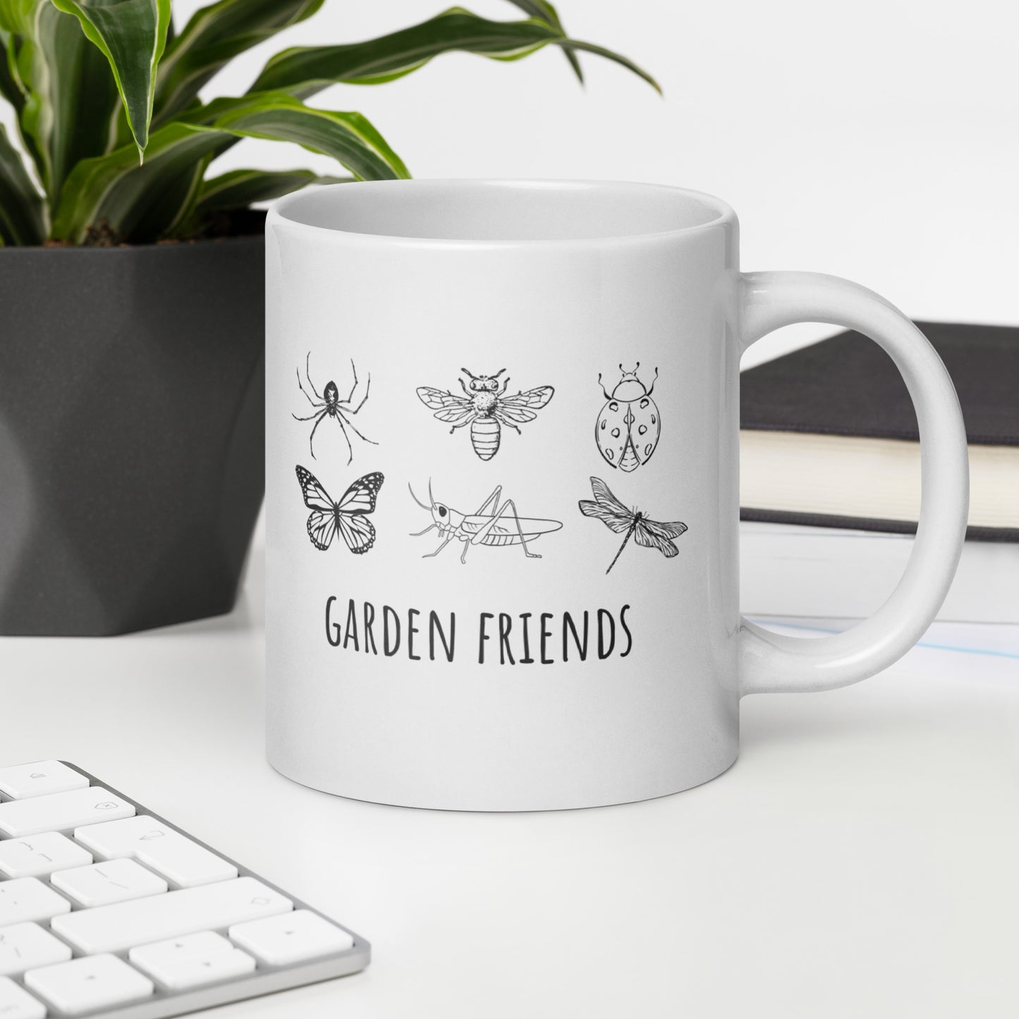 Garden Friends mug