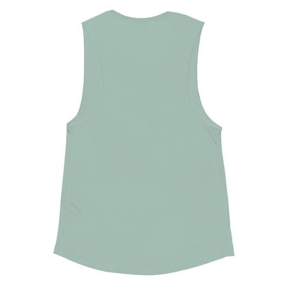 "Powered By Plants" - Ladies’ Muscle Tank
